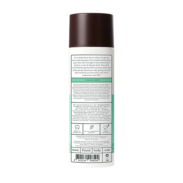 Frank Body Smoothing AHA Body Lotion 140ml