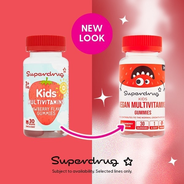 Superdrug Vegan Kids Multivitamin Gummies 30s