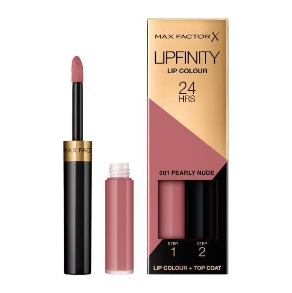 Max Factor Lipfinity Lip Colour - 001 Pearly Nude