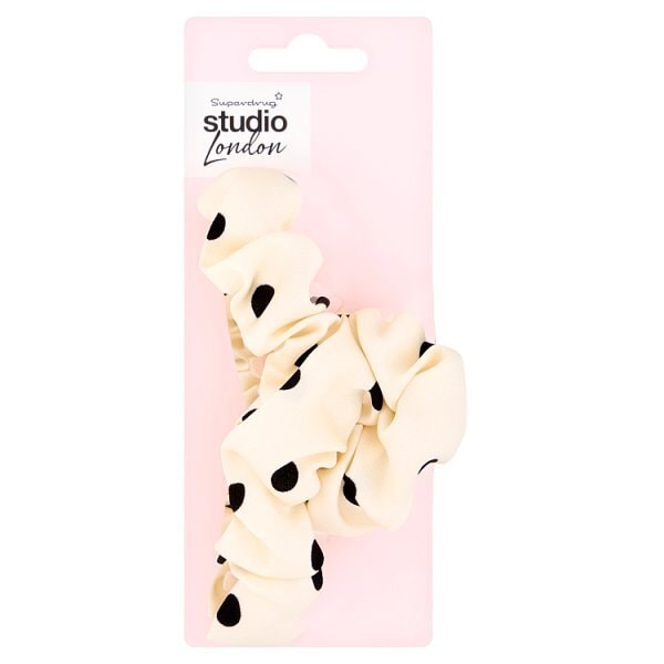Studio London Polka Dot Fabric Claw Clip