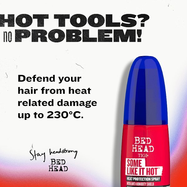 Bedhead Some Like It Hot Heat Protection Spray Non-Aero 100ml