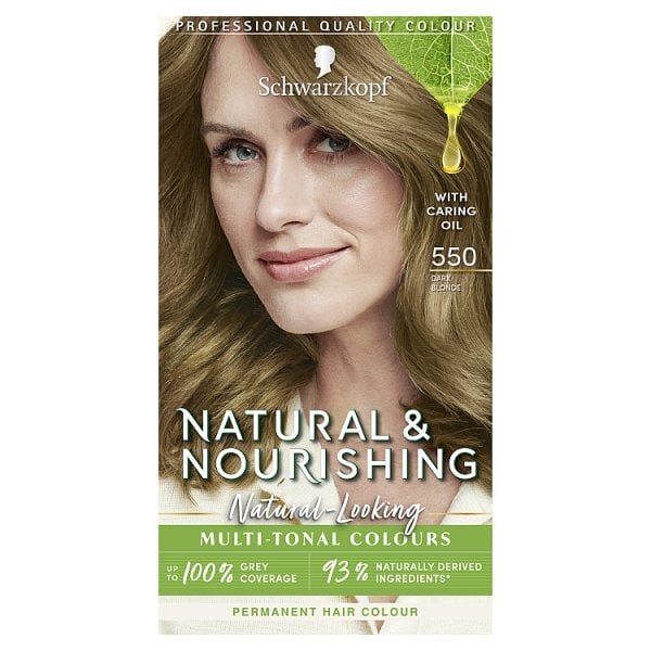 Schwarzkopf Natural&Nourishing 550  Dark Blonde Hair Dye
