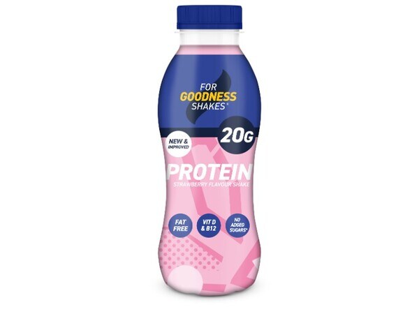 For Goodness Shakes Protein 20g Strawberry Shake 330ml