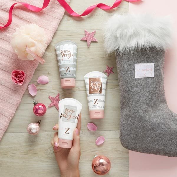 DNR Zoella Snowella No Peeking Christmas Stocking Body Gift Set