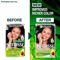 Garnier Nutrisse Permanent Hair Dye Black 1