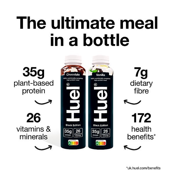 Huel Ready To Drink Black Edition Vanilla 500Ml