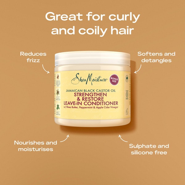 SheaMoisture Strengthen & Restore Leave-In Conditioner 431ml