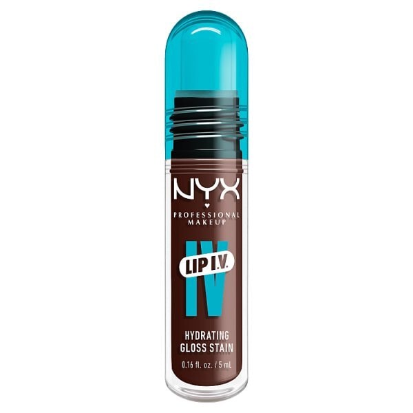 NYX Professional Makeup Lip IV Hydrating Lip Stain Gloss Espresso Soak