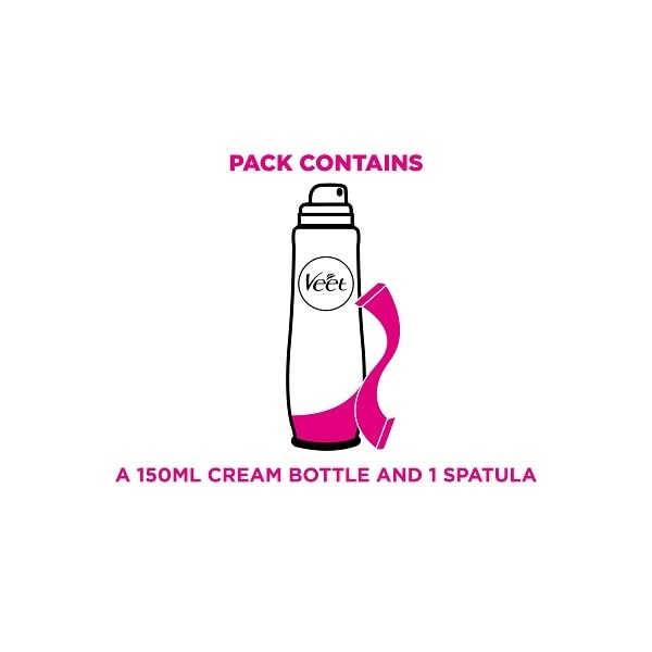 Veet Spray On Hair Removal Cream Sensitive 150ml