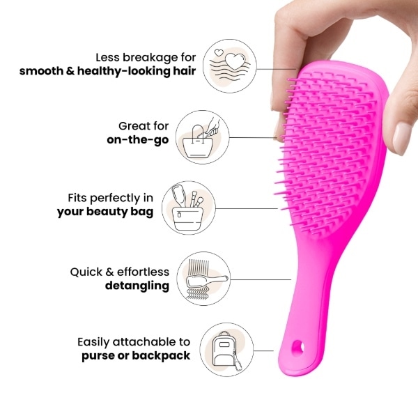 Tangle Teezer Mini Ultimate Detangler Runway Pink