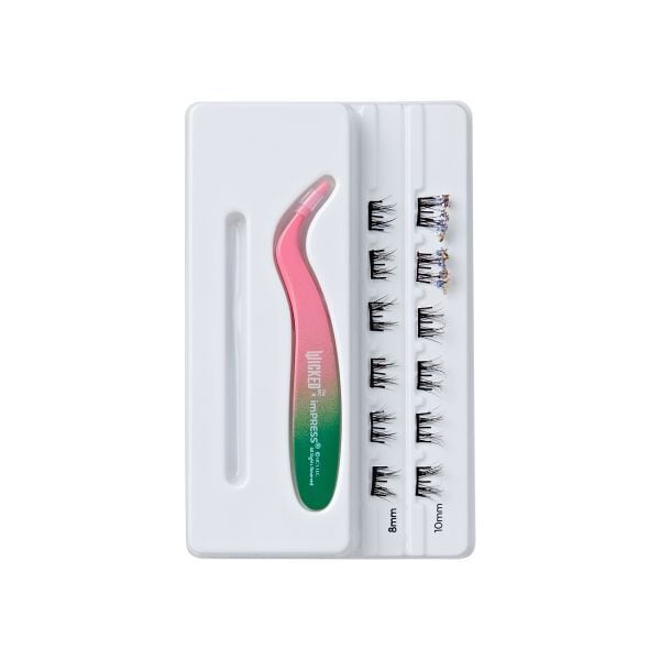 Wicked x Kiss Falscara Cluster Lashes - Tap To Bubble