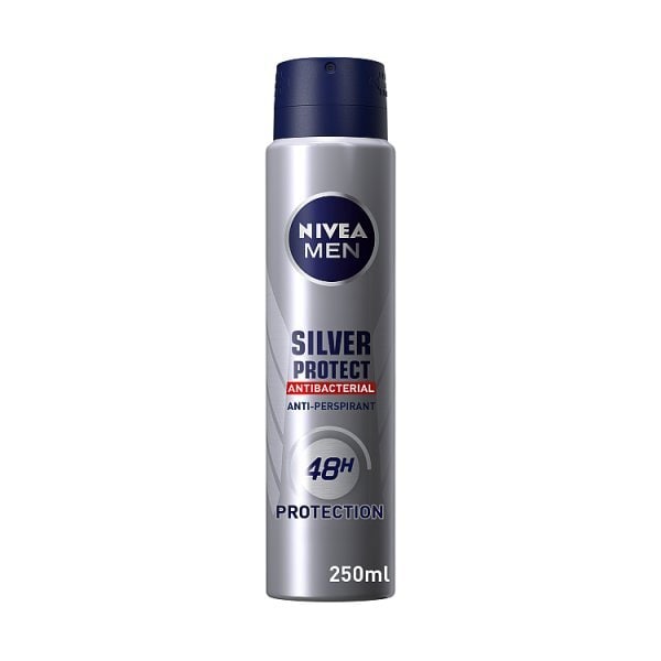 DNR NIVEA Men Anti-Perspirant Antibacterial Deodorant 250ml