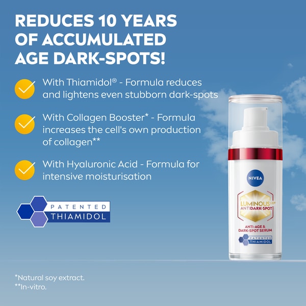 NIVEA Luminous 630 Anti-Age & Spot 2In1 Serum 30ml