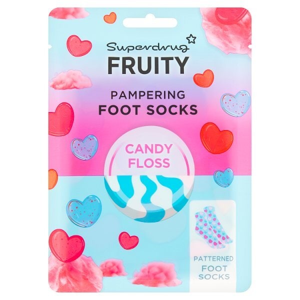 Superdrug Footsock Pack Candyfloss