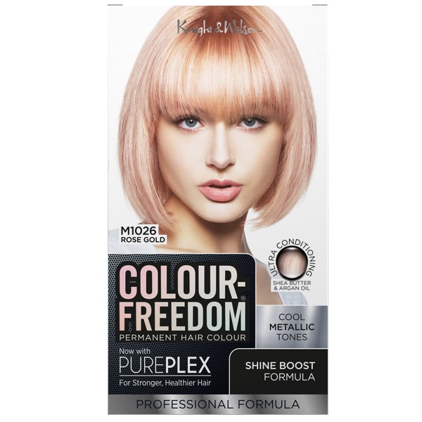 Colour Freedom Permanent Hair Colour. M1026 Rose Gold.