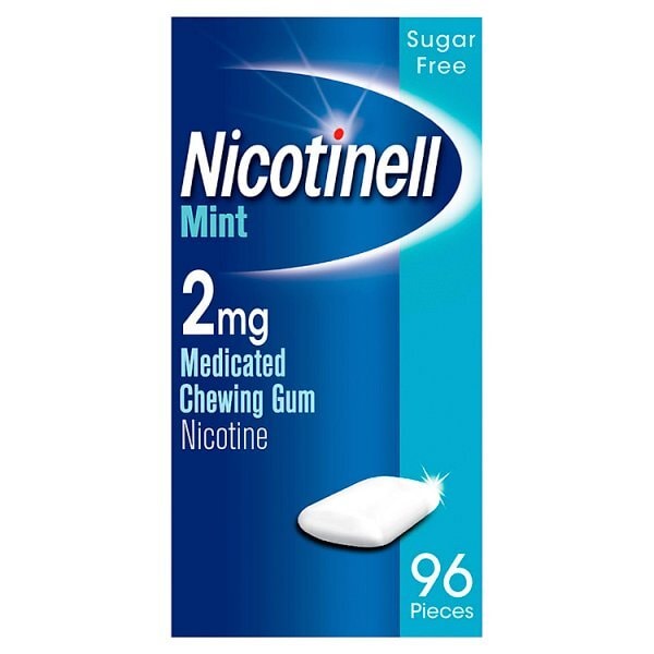 Nicotinell Mint 2mg Medicated Chewing Gum 96pcs