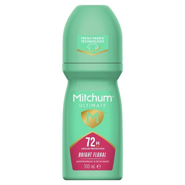 Mitchum Female Ultimate 72H Roll On Bright Floral 100Ml