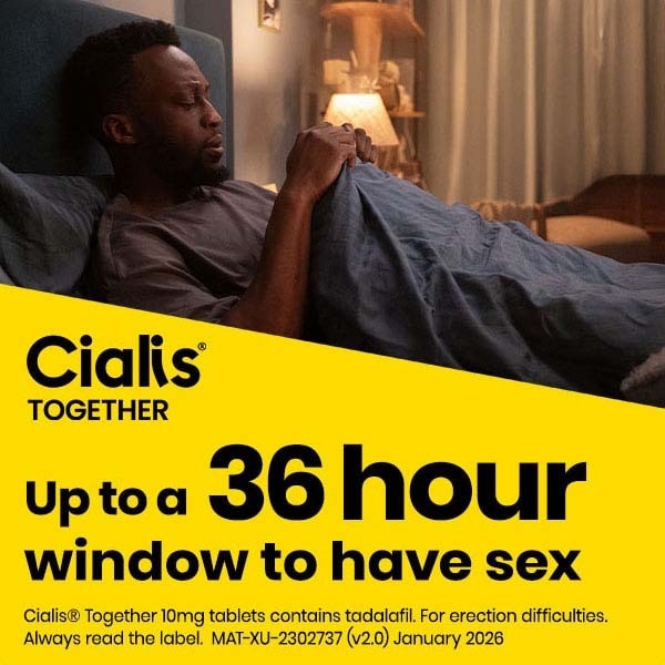 Cialis Together 10mg Tablets - 8 Pack