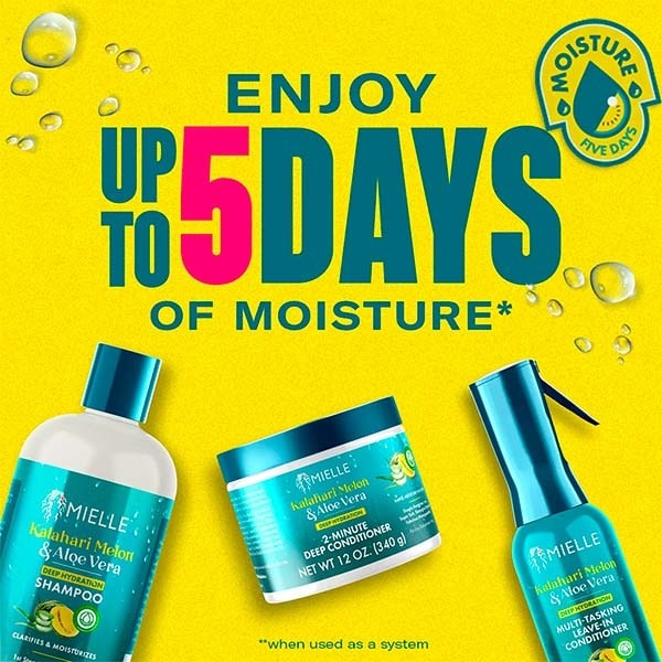 Mielle Kalahari Melon & Aloe Hydrate Curl Forming Glaze 221G