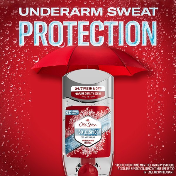 Old Spice High Endurance Antiperspirant Clear Gel Cold 70Ml