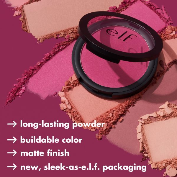 e.l.f. Primer-Infused Matte Blush Always Crushing