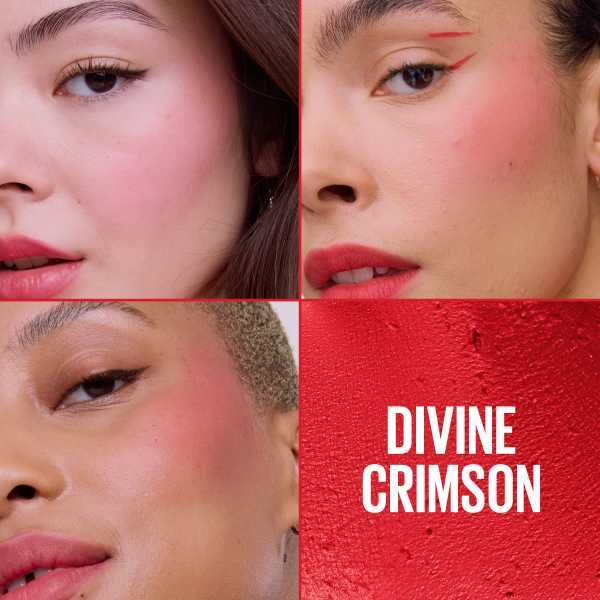 Maybelline Cloudtopia Lip & Cheek Tint 03 Divine Crimson