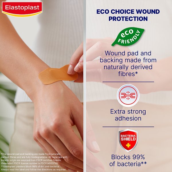 Elastoplast Green And Protect 20 Pcs