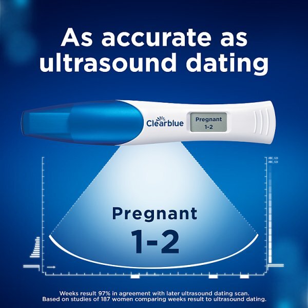 Clearblue Double Check & Date Combo Pregnancy Tests -2 Tests