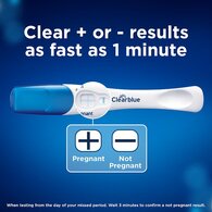 Clearblue Visual Rapid Detection Pregnancy Test - 3 Tests