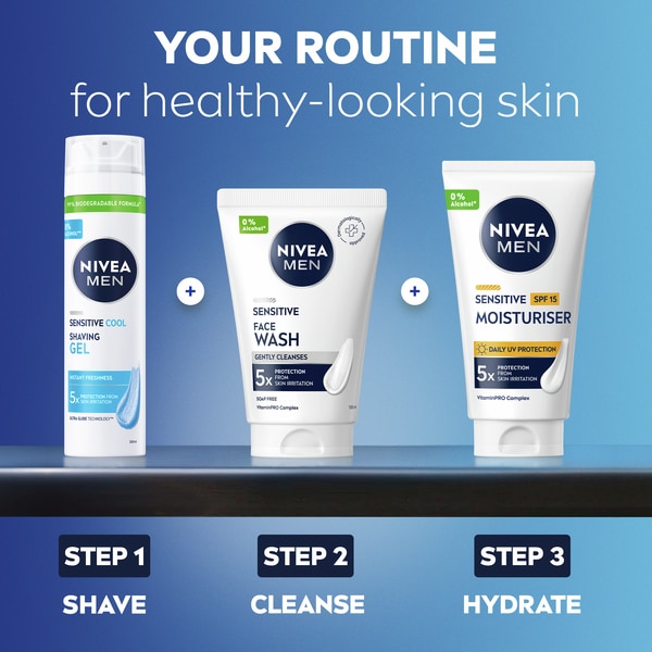 NIVEA MEN Sensitive Cool Shave Gel 200ml