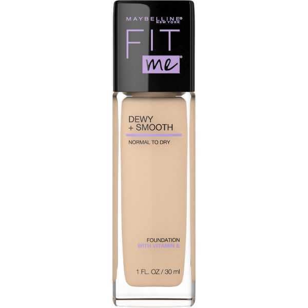 Maybelline Fit Me Dewy & Smooth Foundation 118 Light Beige
