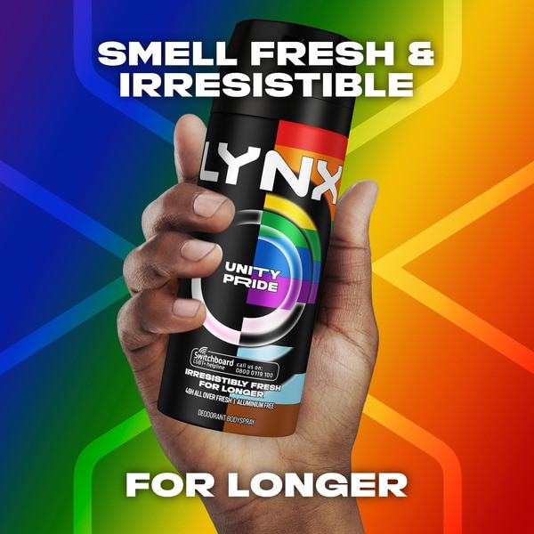 Lynx Limited Edition Unity Pride Aerosol Body Spray 150 ml