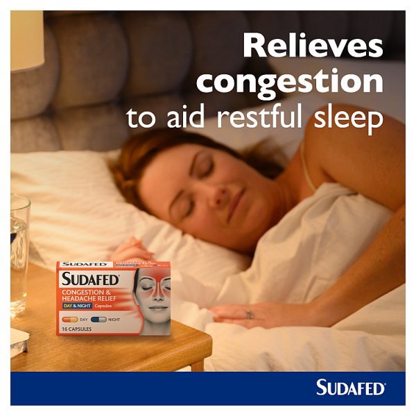 Sudafed Congestion/Headache Relief Day&Night