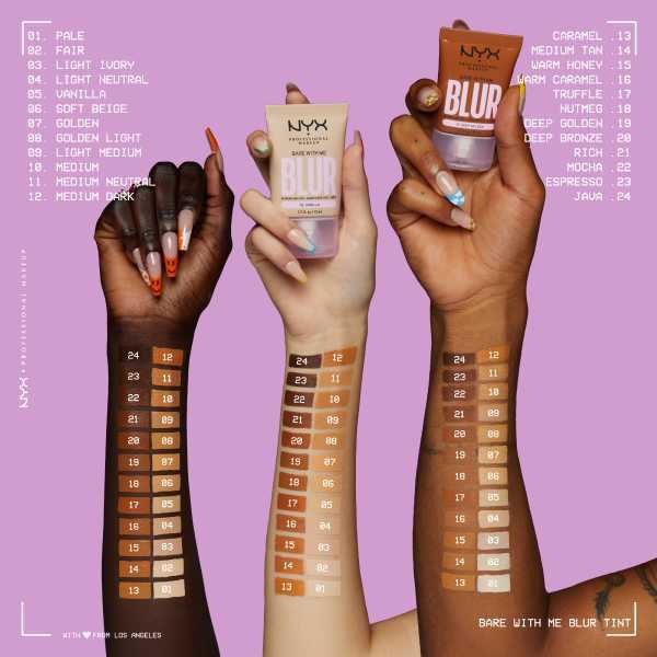 Nyx Professional Makeup Blur Tint Foundation- Espresso