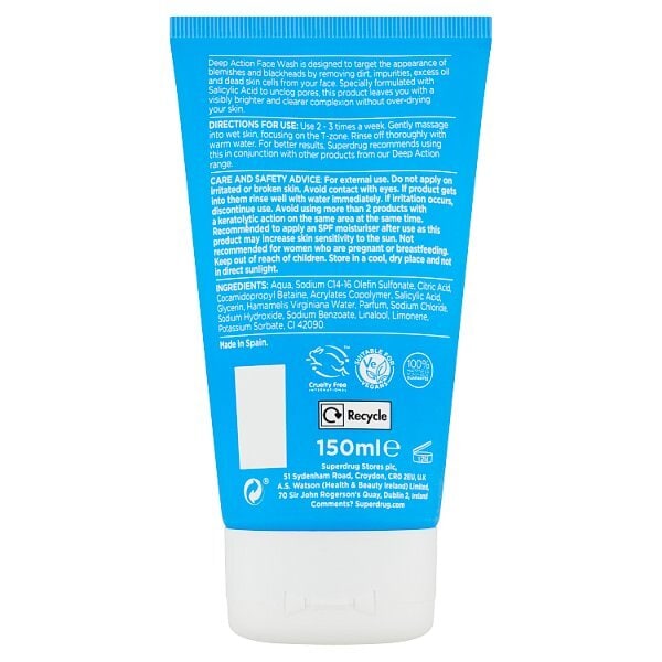 Deep Action Daily Facial Wash