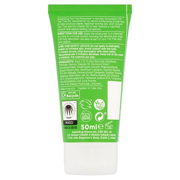 Tea Tree Moisturiser 50ml