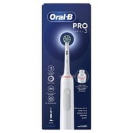 Oral-B Pro 3 3000 Cross Action White Electric Toothbrush