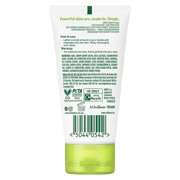 Simple Kind to Skin Moisturising Facial Wash 50ml