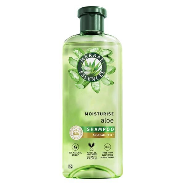 Herbal Essences Aloe Moisturise Sulphate Free Shampoo 350ml