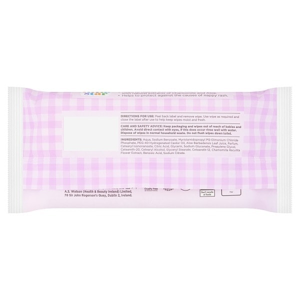 Superdrug My Little Star Baby Wipes 64 Frag Bio