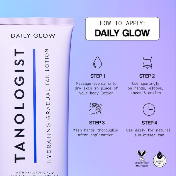 Tanologist Daily Glow Gradual Tan Light to Medium Hydrating