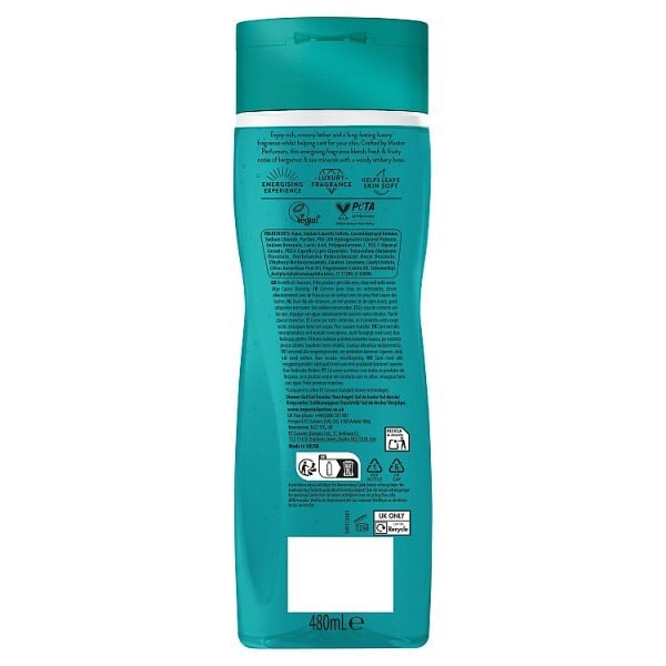 Imperial Leather Bodywash Bergamot & Seasalt 480Ml