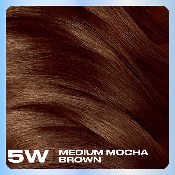 Clairol Nice'N Easy Crème Permanent Hair Dye 5W Medium Mocha Brown