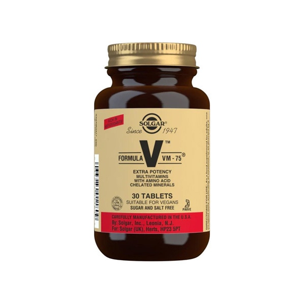 Solgar - Formula Vm-75® Multi-Vitamin - 30 Capsules