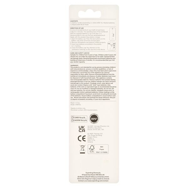 Pro Care Battery Electric Toothbrush
