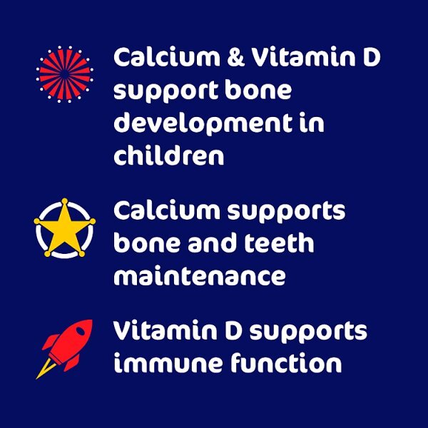 Haliborange Disney Toy Story Calcium Vit D Straw Softies 60