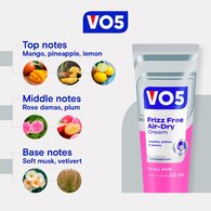 VO5 Frizz Free Hair Cream for dry dull hair 125ml