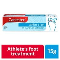 Canesten Athlete's Foot 1% w/w Cream 15g