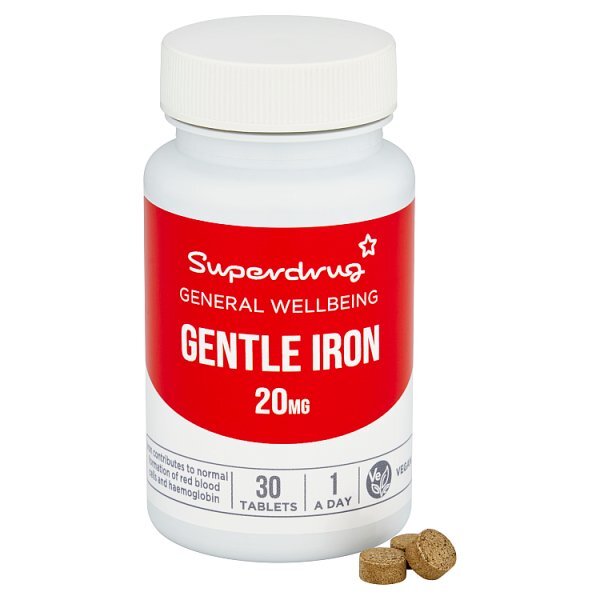 Superdrug Gentle Iron 30s