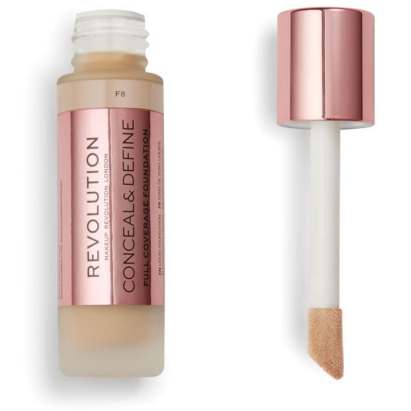 Revolution Conceal & Define Foundation F8